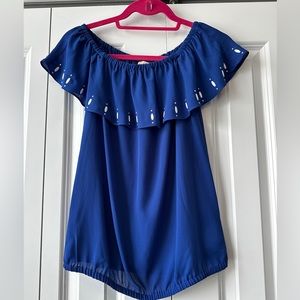 Michael Kors Off The Shoulder Top